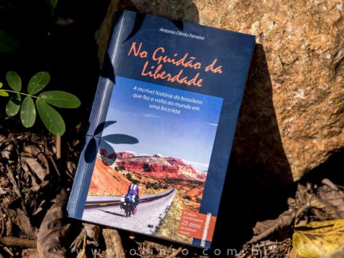 livro no guidão da liberdade