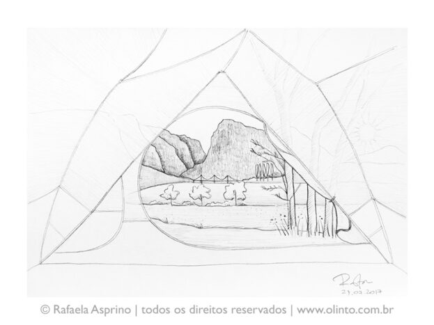 Desenho impresso em fine art.
