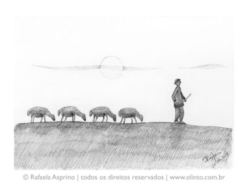 Desenho impresso em fine art.