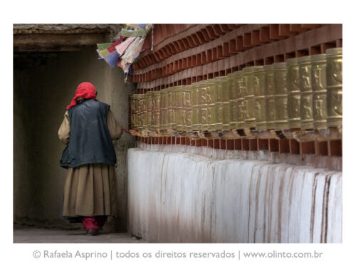Rolos de Oração no Monastério de Alchi - Fotografia impressa em fine art.